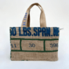 Box Bag Back - Everyday Sackito Jute Bag