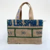 Box Bag Back - Everyday Sackito Jute Bag