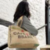 Bazaar Shopper XL model - Beautiful Sackito Jute Bag